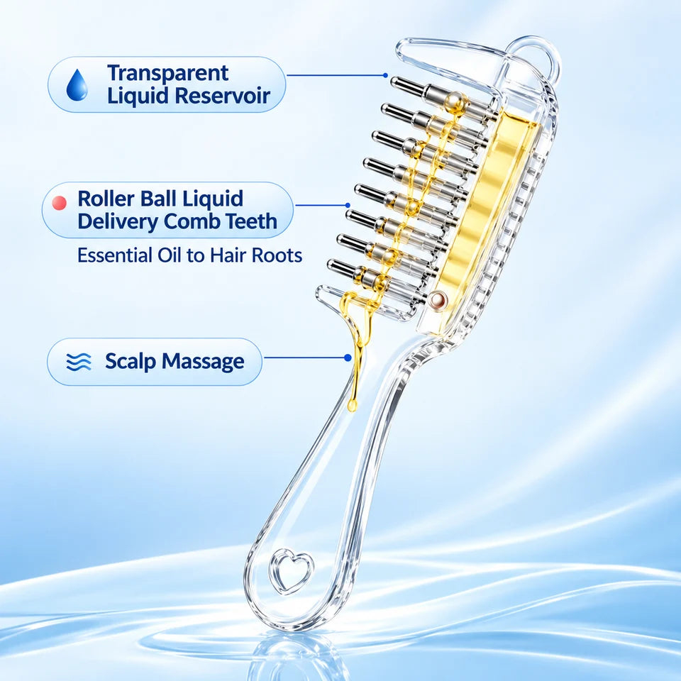 2in1 Sclap Massage & Hair Care Comb
